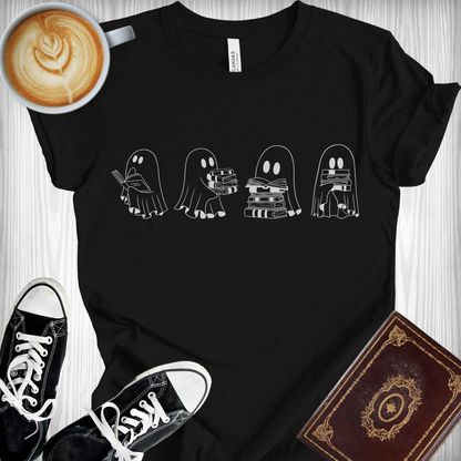 BOOk Club Ghost T-Shirt - Cousins Who Geek