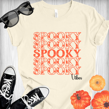 Spooky Vibes Vintage Style Tee - Cousins Who Geek