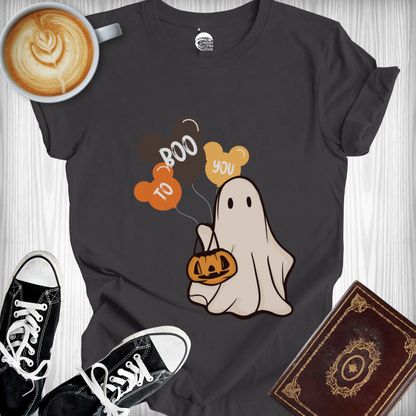 Boo To You Trick or Treat Ghost T-Shirt