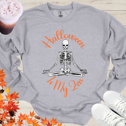 Halloween Is My Zen Sweatshirt