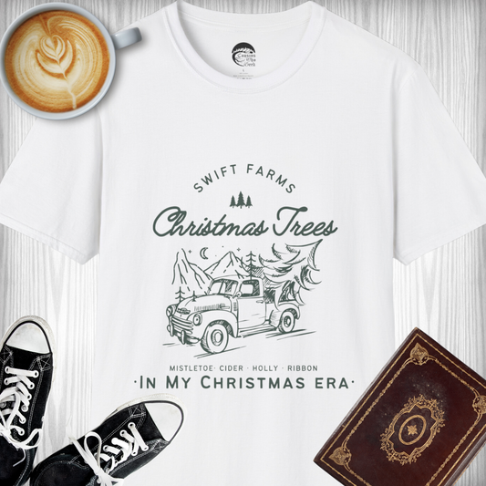 In My Christmas Era T-Shirt (White and Natural Variants)