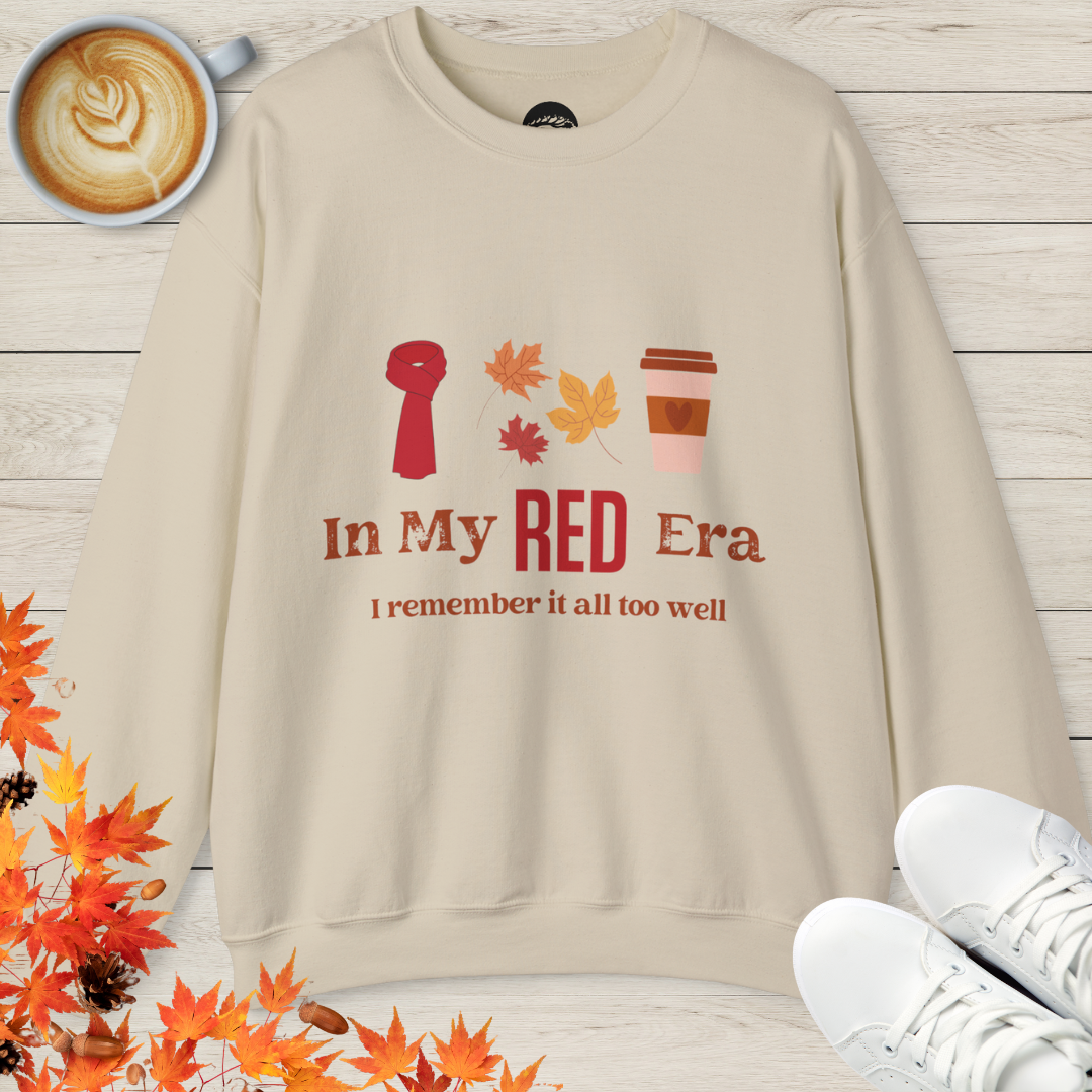 In My Red Era Sweatshirt - Cousins Who Geek