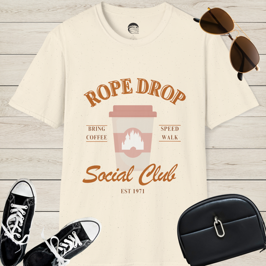 Rope Drop Social Club T-Shirt (Gildan 64000)