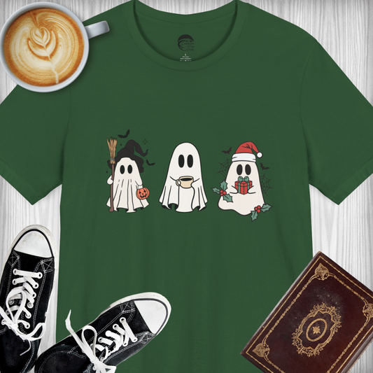 Seasonal Spirits Ghostly Trio T-Shirt