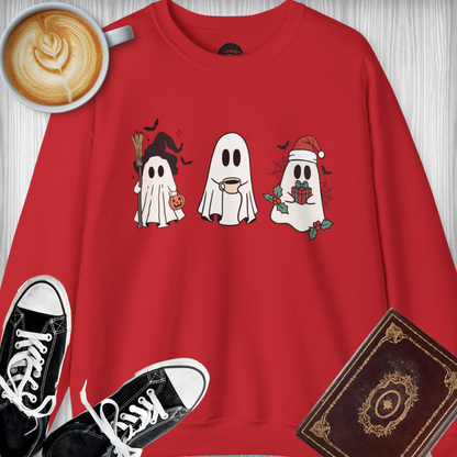 Seasonal Spirits Ghostly Trio Sweatshirt