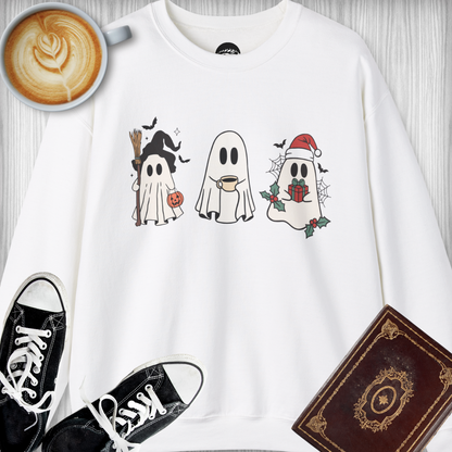 Seasonal Spirits Ghostly Trio Sweatshirt